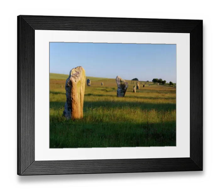 Framed Print : West Kennet Avenue K020807