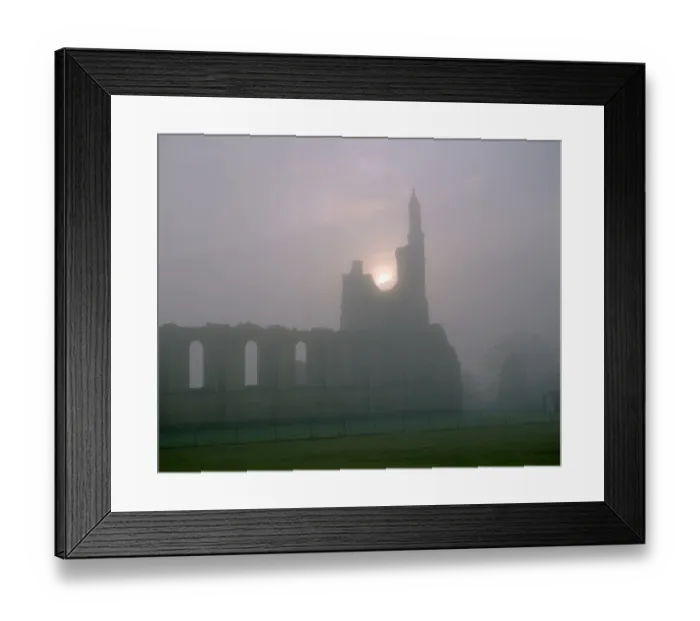 Framed Print : Byland Abbey K981271