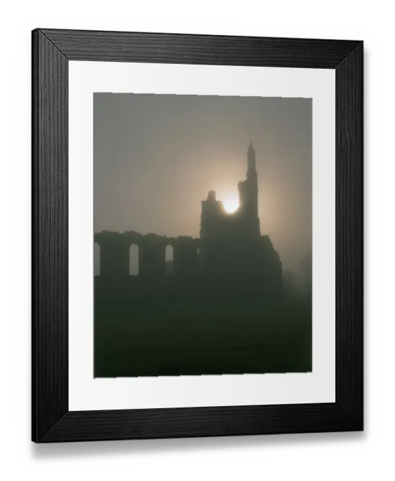 Framed Print : Byland Abbey K981272 Framed Print : Byland Abbey K981272