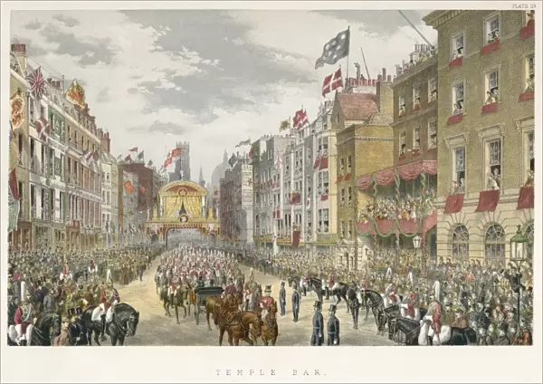 The Citys welcome to Princess Alexandra, 1863 N110044