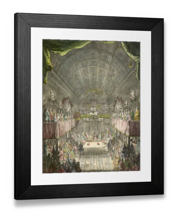 Framed Print : Marriage of Princess Anne to William Prince of Orange N110049 Framed Print : Marriage of Princess Anne to William Prince of Orange N110049