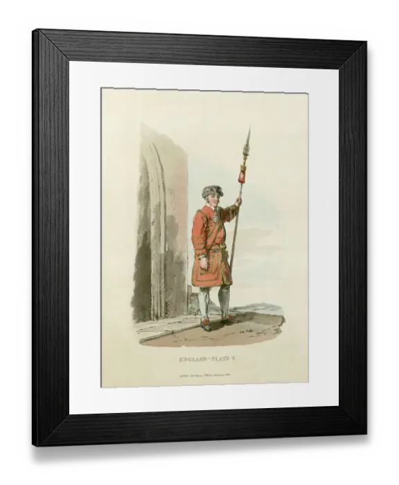 Framed Print : Yeoman of the Guard N110052 Framed Print : Yeoman of the Guard N110052