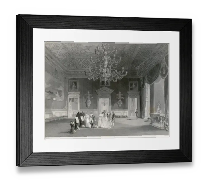 Framed Print : Accession of Queen Victoria N110055