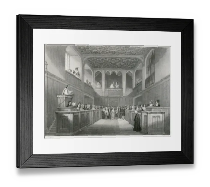 Framed Print : Accession of Queen Victoria N110056