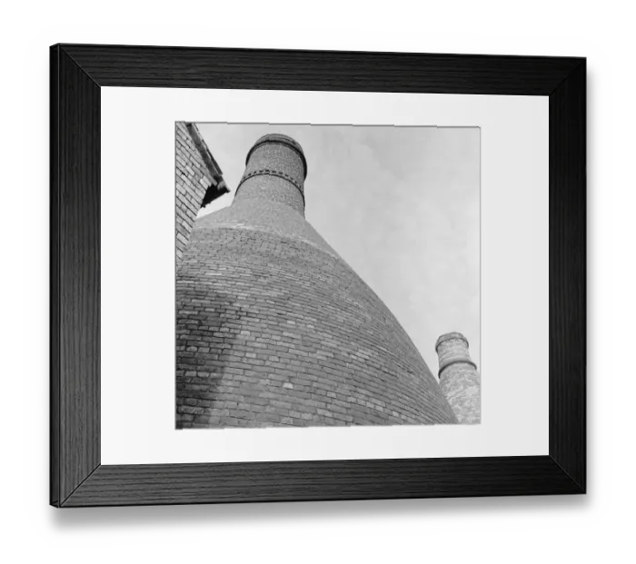 Framed Print : Pottery kiln a98_04551