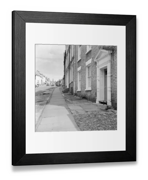 Framed Print : Broad Street, Ludlow a98_05447