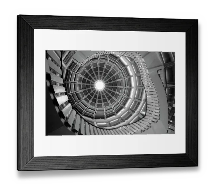 Framed Print : Stairwell, University of Birmingham a98_05526