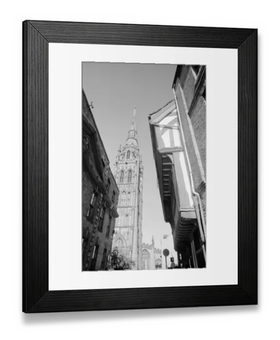 Framed Print : Coventry Cathedral a98_04961