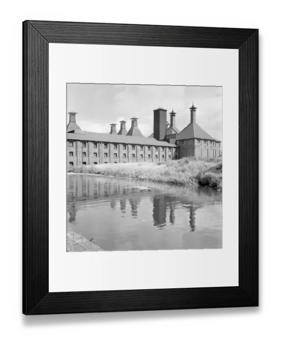 Framed Print : Langley Maltings a98_05284