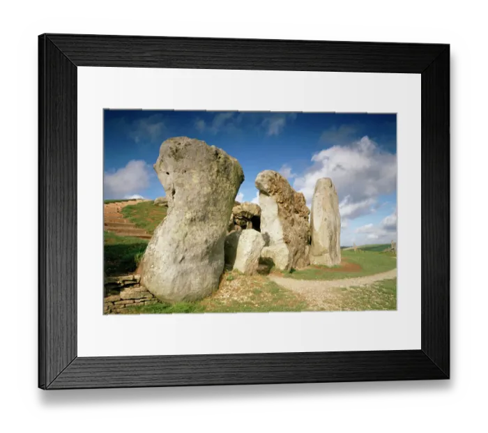 Framed Print : West Kennet Long Barrow K910277
