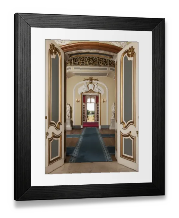 Framed Print : Wrest Park House N100693 Framed Print : Wrest Park House N100693