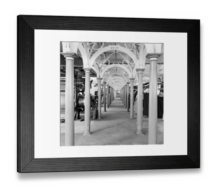 Framed Print : Stanley Mill, Ryeford a98_04414
