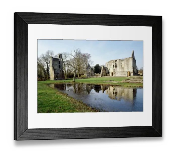 Framed Print : Minster Lovell Hall K040702 Framed Print : Minster Lovell Hall K040702