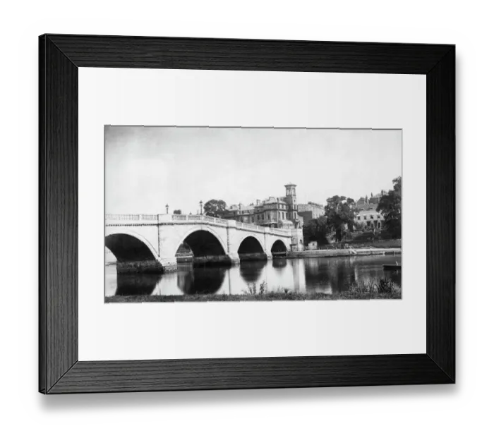 Framed Print : Richmond Bridge AL0488_066_02