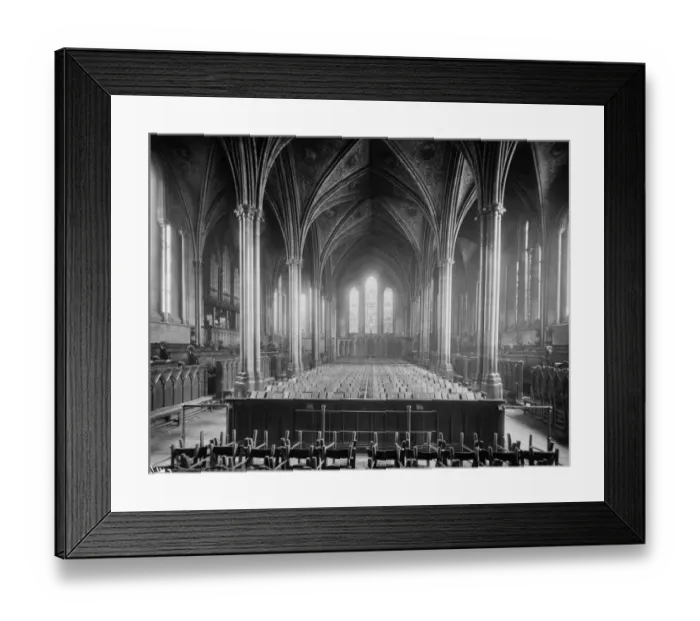 Framed Print : Temple Church CC41_00041