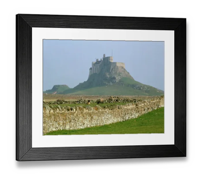 Framed Print : Lindisfarne Castle K011703