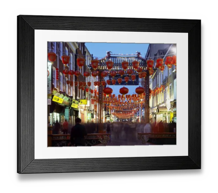 Framed Print : Chinatown J070045