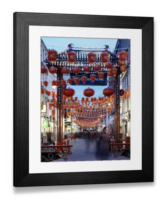 Framed Print : Chinatown J070046 Framed Print : Chinatown J070046