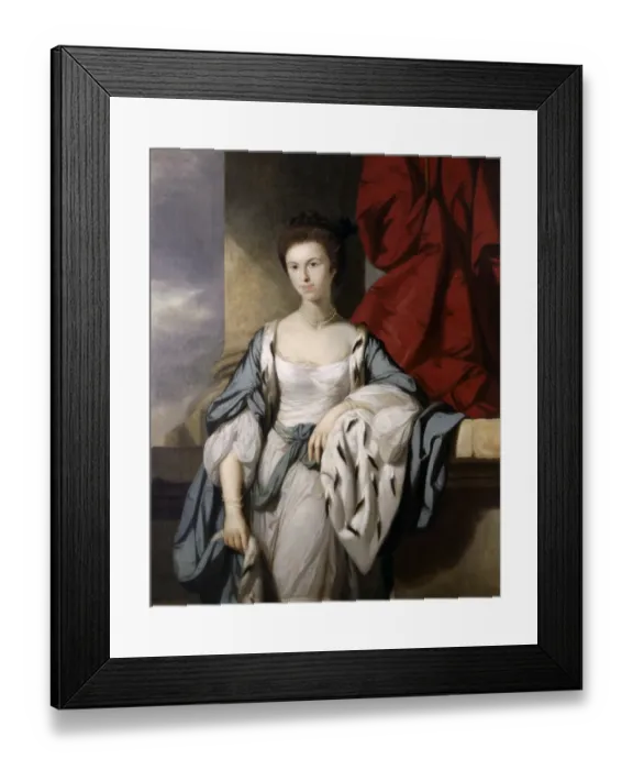Framed Print : Maria Constantina Trevor Countess of Suffolk K070072