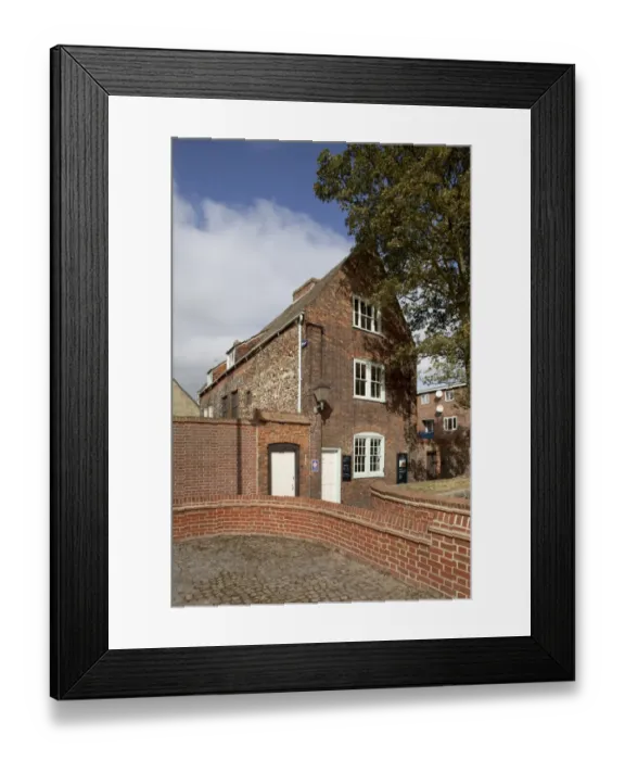 Framed Print : Great Yarmouth Row Houses N090704