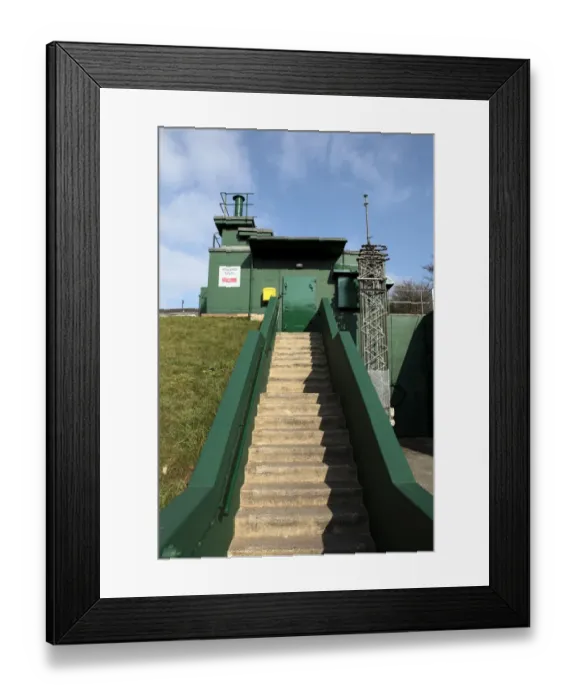 Framed Print : York Cold War Bunker N110082