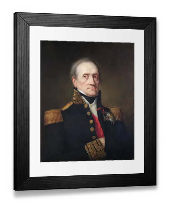 Framed Print : Healy - Marshal Nicolas Jean de Dieu Soult N070523