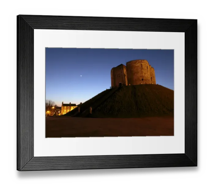 Framed Print : Cliffords Tower N110085