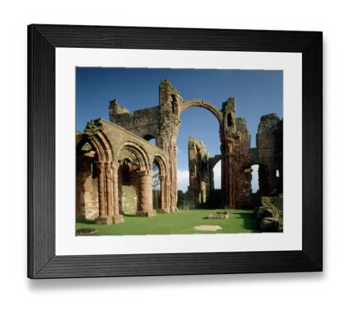 Framed Print : Lindisfarne Priory J880069 Framed Print : Lindisfarne Priory J880069