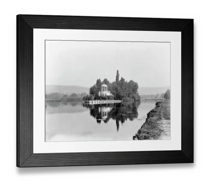 Framed Print : The Temple, Henley CC72_00233 Framed Print : The Temple, Henley CC72_00233