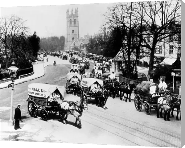 May Day procession in Oxford 1912 BB71_02946