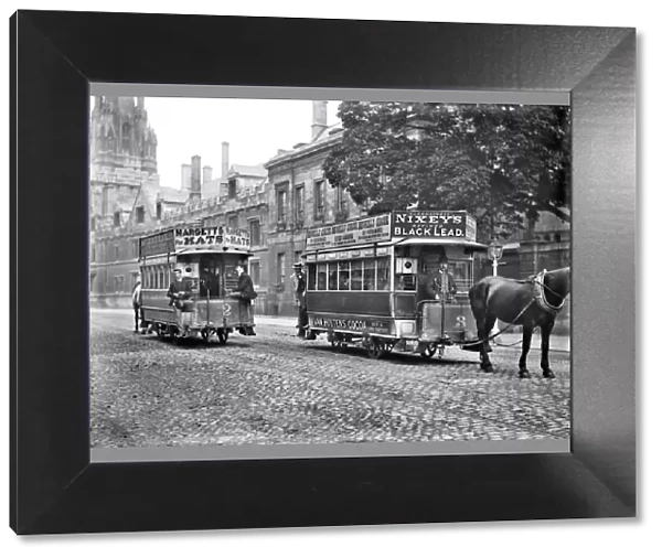Horse-drawn trams, Oxford c. 1905 CC73_01178