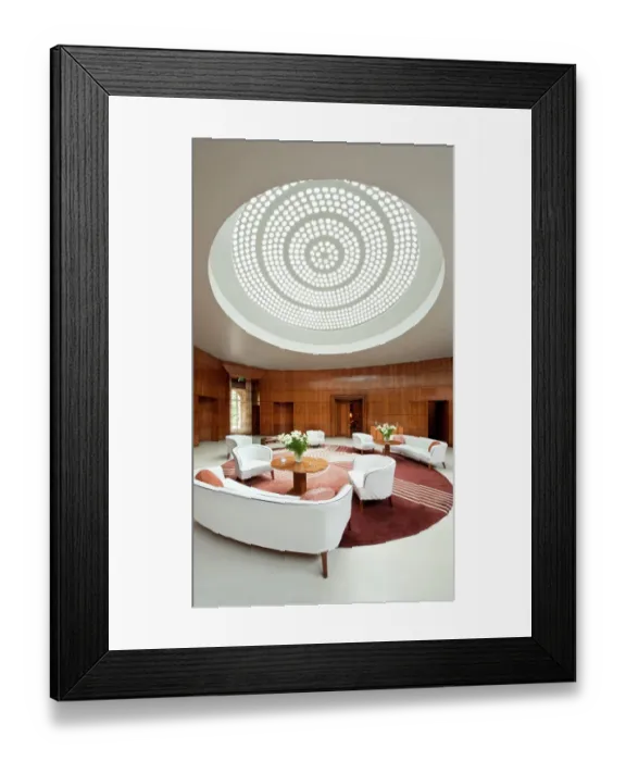 Framed Print : Entrance Hall, Eltham Palace N100731