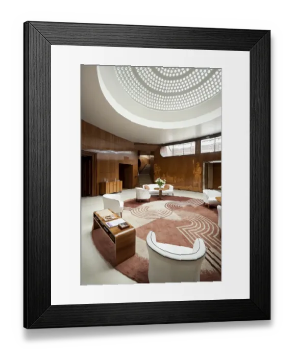 Framed Print : Entrance Hall, Eltham Palace N100732
