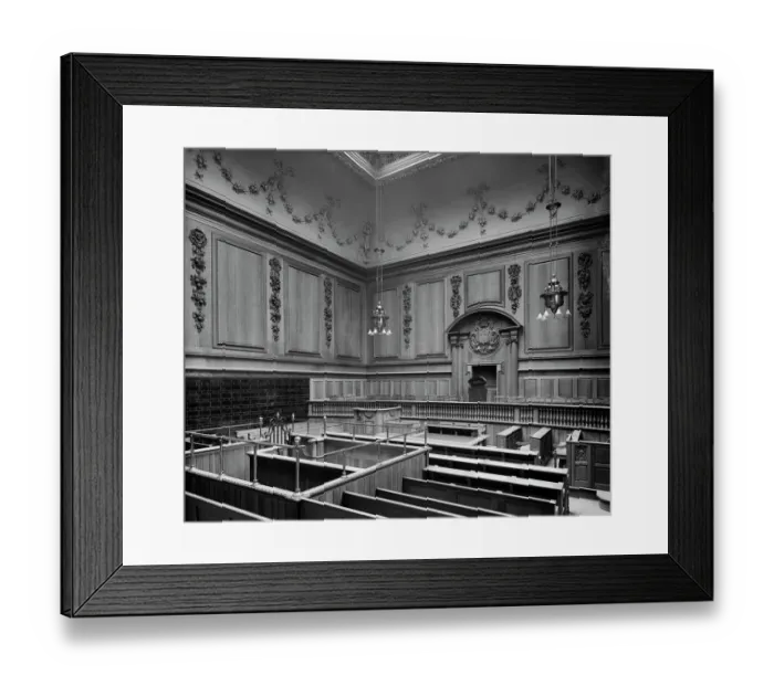 Framed Print : Sessions House, Preston BL18224