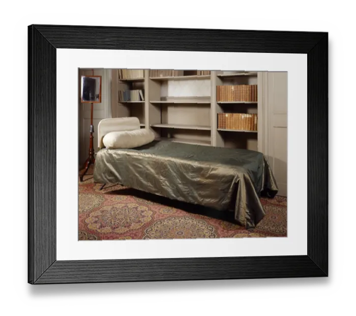 Framed Print : Duke of Wellingtons campaign bed J920031