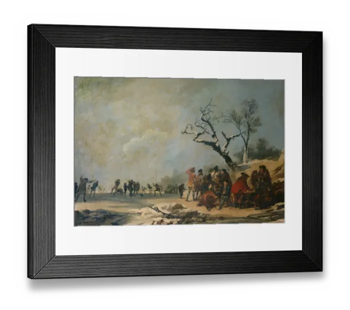 Framed Print : The Skaters K040884 Framed Print : The Skaters K040884