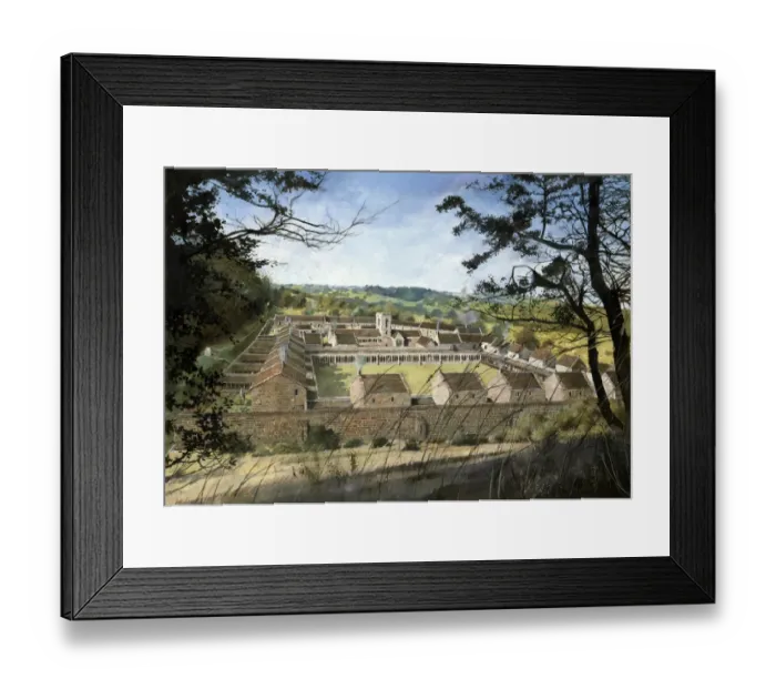 Framed Print : Mount Grace Priory J870070