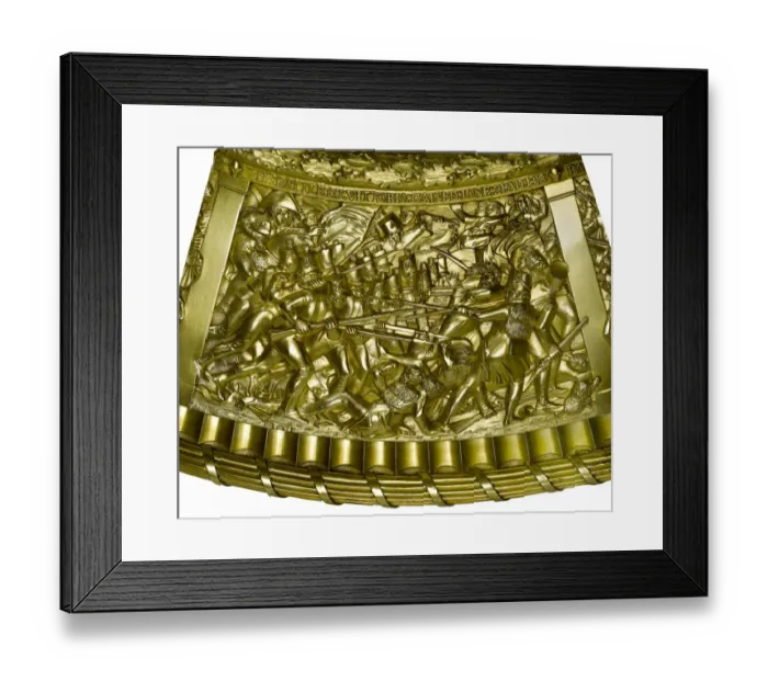 Framed Print : Scene from the Battle of Vittoria N081153
