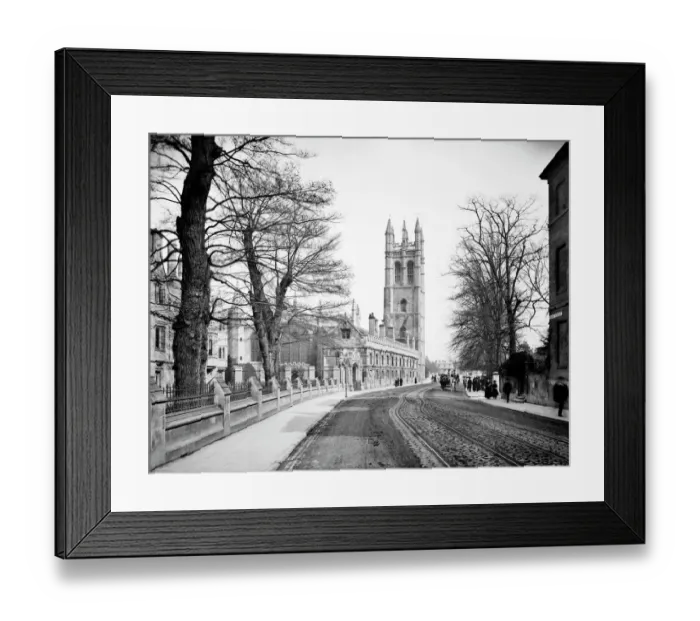 Framed Print : Magdalen College bell tower CC50_00191