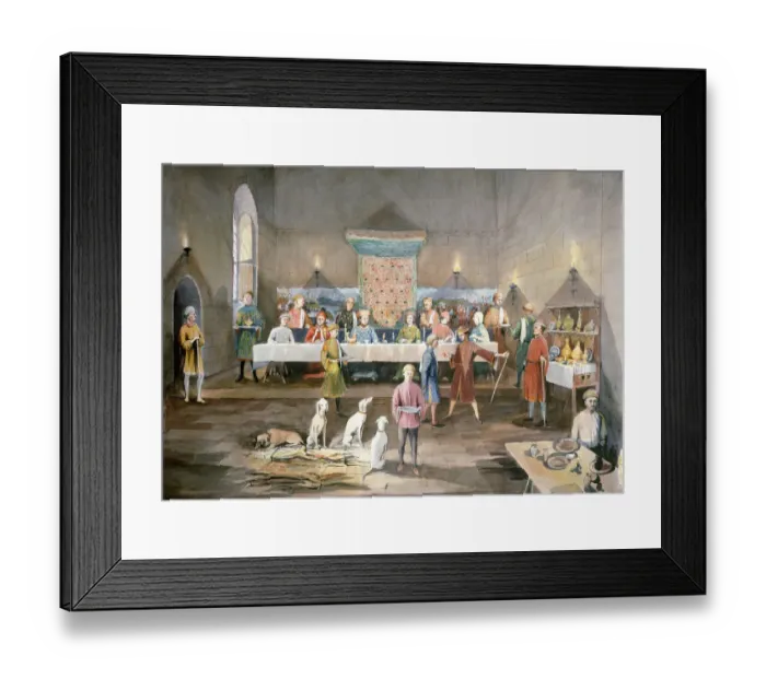 Framed Print : Arthurs Hall, Dover Castle J860404
