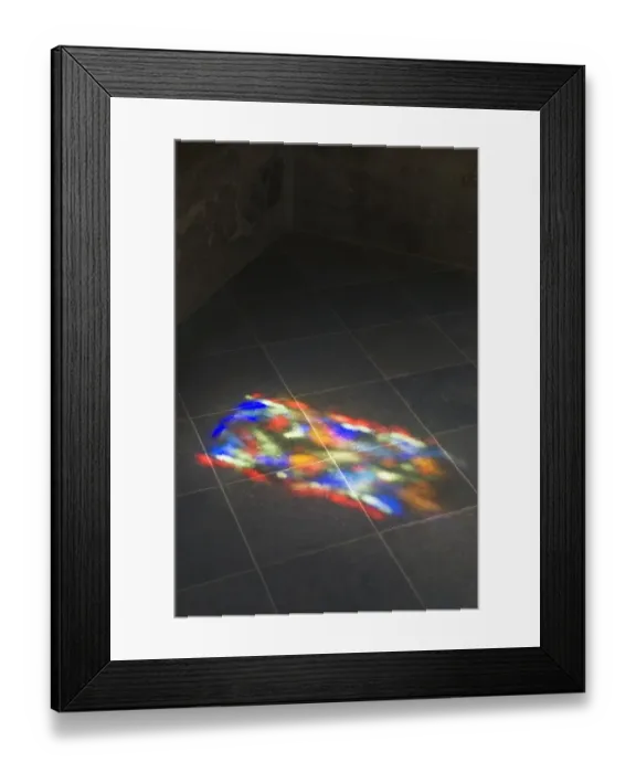 Framed Print : Patterns of colour and light DP076473