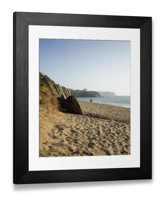 Framed Print : Thurlestone Sands K020328