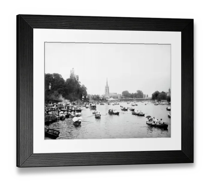 Framed Print : Marlow regatta CC73_00666