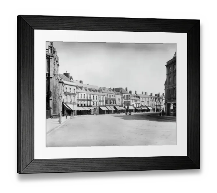 Framed Print : Cirencester Market Place CC57_00055 Framed Print : Cirencester Market Place CC57_00055