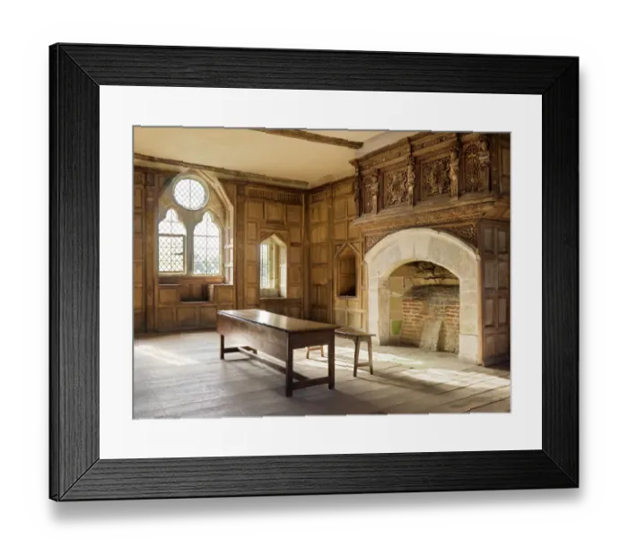 Framed Print : The Solar, Stokesay Castle N080468