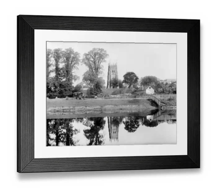 Framed Print : Abbey Park, Evesham CC56_01020 Framed Print : Abbey Park, Evesham CC56_01020