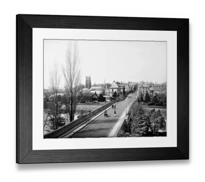 Framed Print : Workman Bridge, Evesham CC56_01122