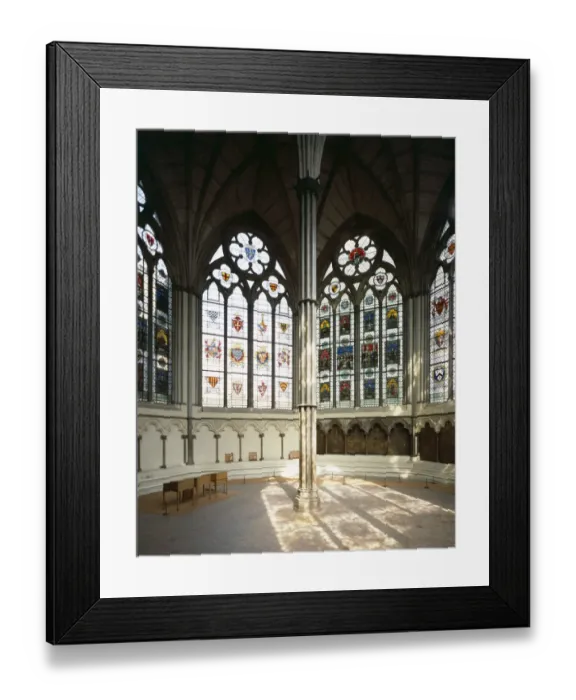 Framed Print : Westminster Abbey Chapter House J020062