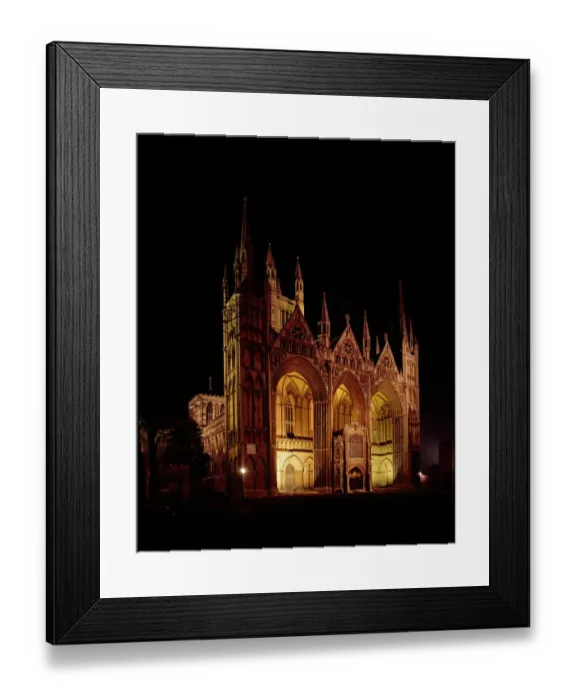 Framed Print : Peterborough Cathedral J920054 Framed Print : Peterborough Cathedral J920054