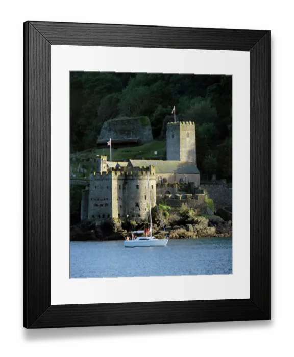 Framed Print : Dartmouth Castle K021153
